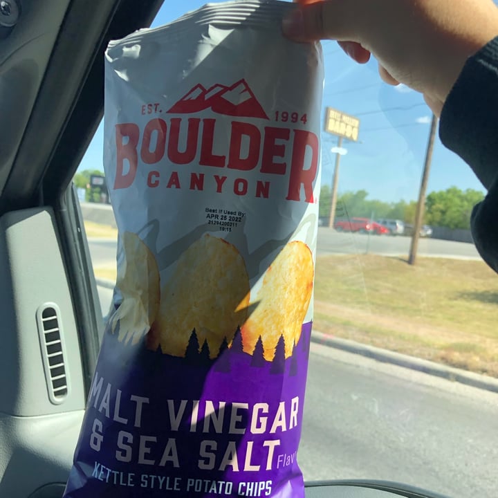 Boulder Canyon Malt Vinegar & Sea Salt Chips Review abillion