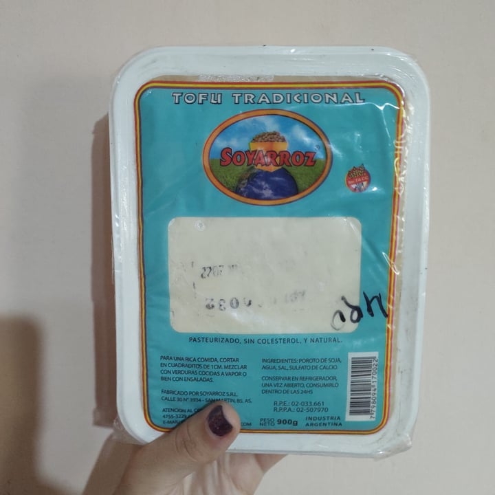 review photo of Soyarroz Tofu Tradicional shared by @disculpefuegotiene on 19 Feb 2022 - review