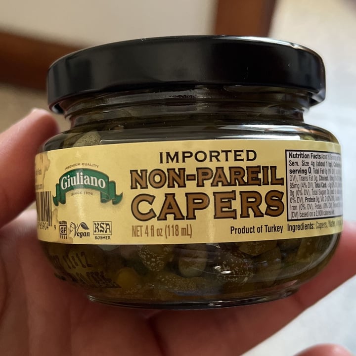 What Is Meant By Non Pareil Capers