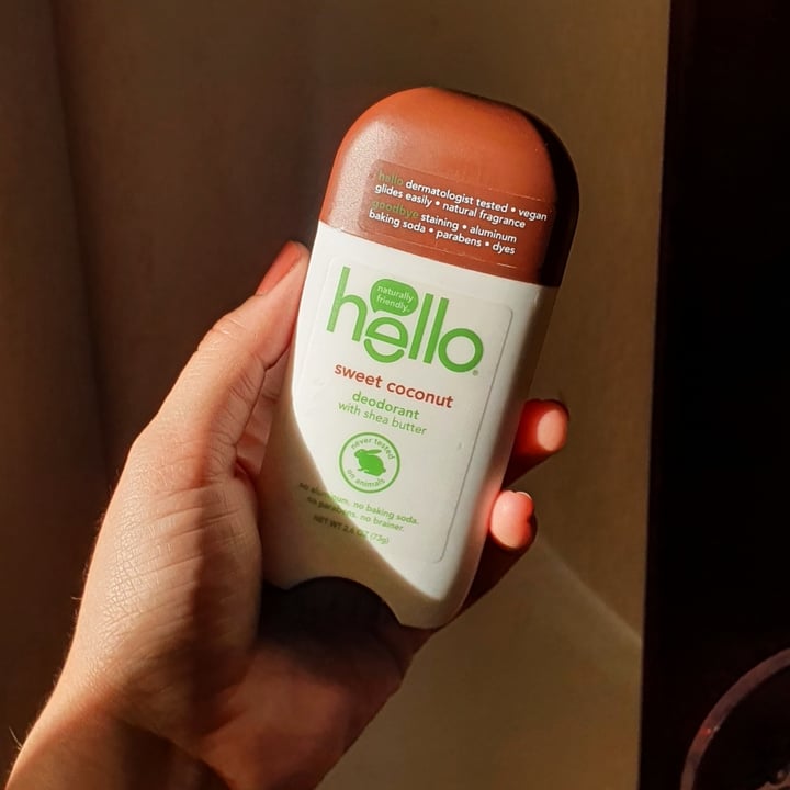 Hello Deodorant sweet coconut Review abillion