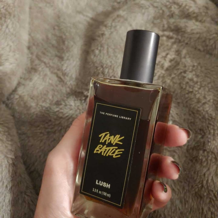 LUSH Fresh Handmade Cosmetics Tank Battle Perfume Review abillion