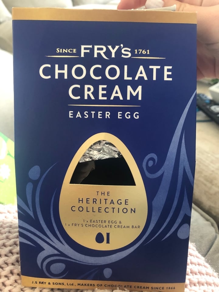 Fry's Fry’s Chocolate Cream Easter Egg Review abillion