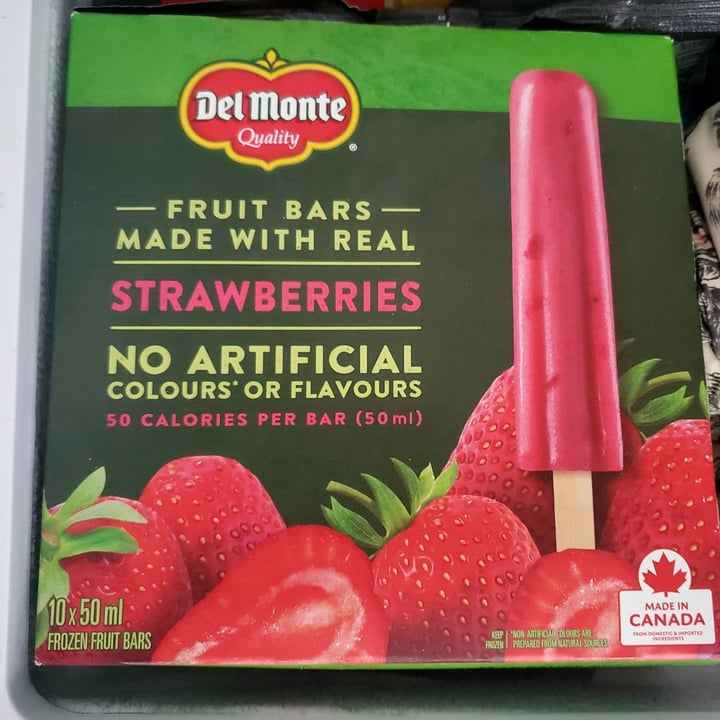 Del Monte Fruit Bars Strawberry Reviews abillion