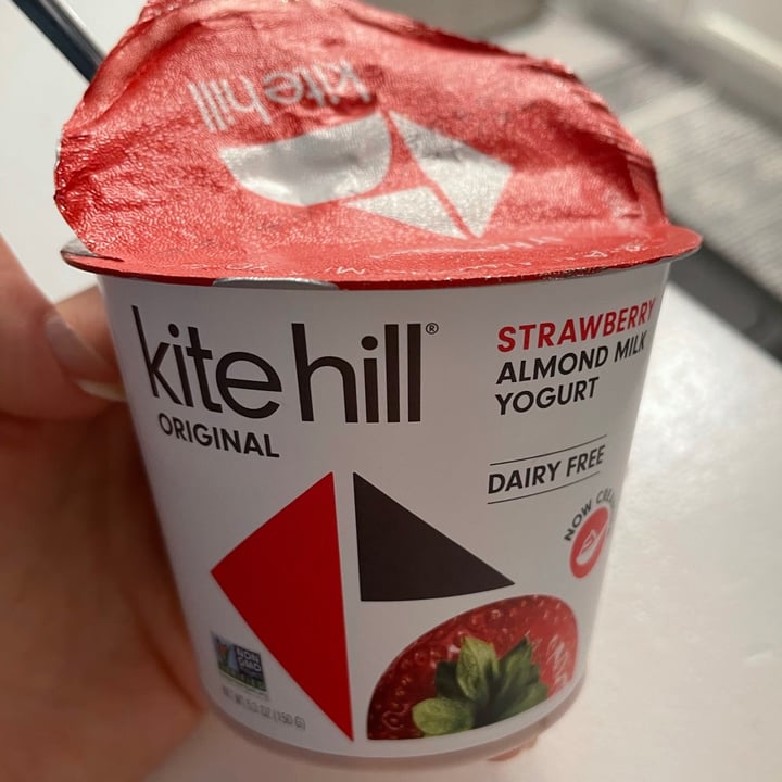 Kite Hill Strawberry Almond Milk Yogurt Original Review abillion
