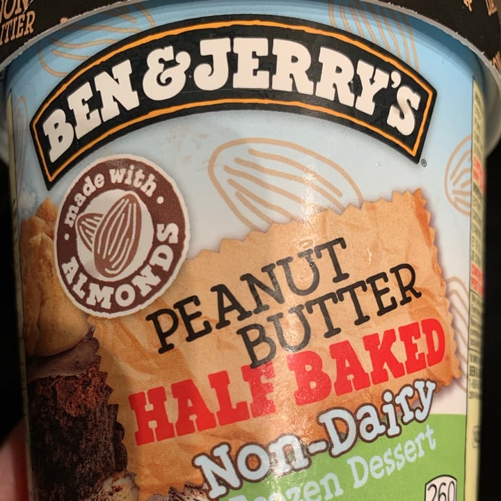 Ben & Jerry's Peanut Butter Half Baked NonDairy Frozen Dessert Review