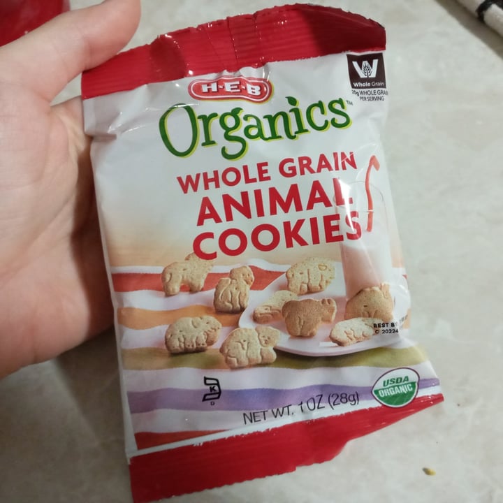 HEB Organics Whole Grain Animal Cookies Review abillion