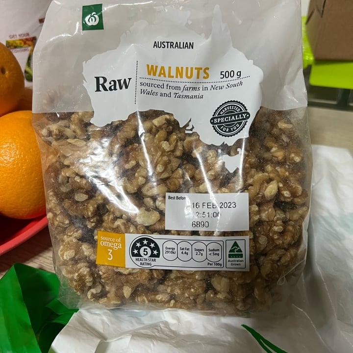 Woolworths Food Raw walnuts Review abillion