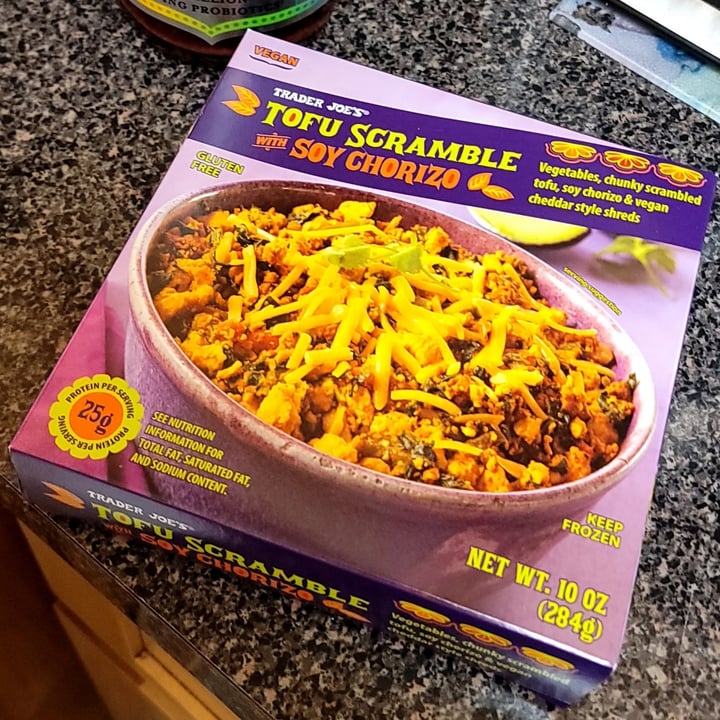 Trader Joe's Tofu Scramble with Soy Chorizo Review abillion