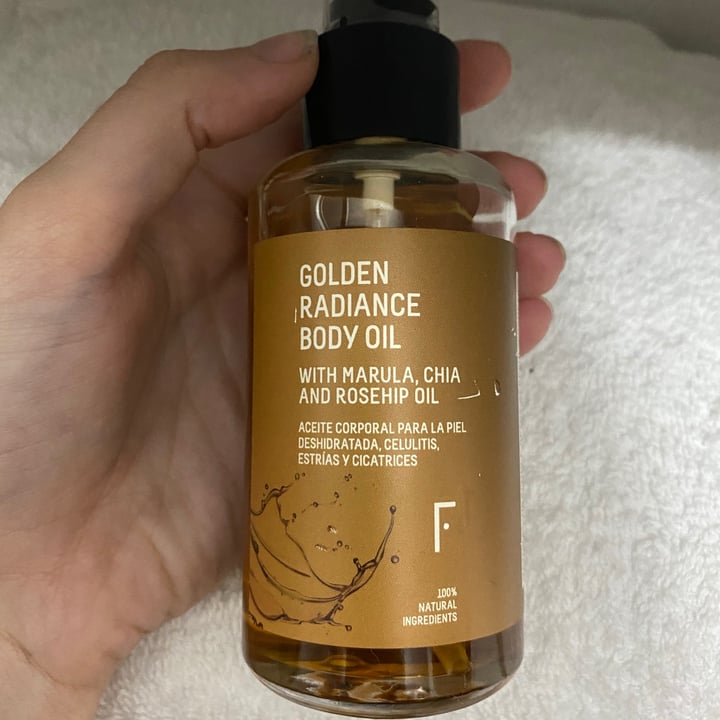Freshly Cosmetics Golden Radiance Body Oil Review abillion