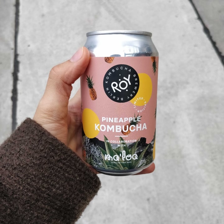 Roy Kombucha Brewery Pineapple Kombucha Review abillion