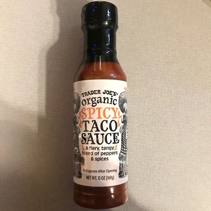 Trader Joe's Organic spicy taco sauce Review abillion