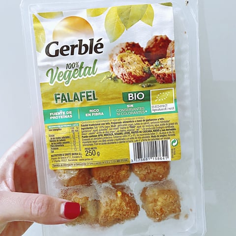 Gerblé, Falafel, ready to eat, fresh & chilled, food, review