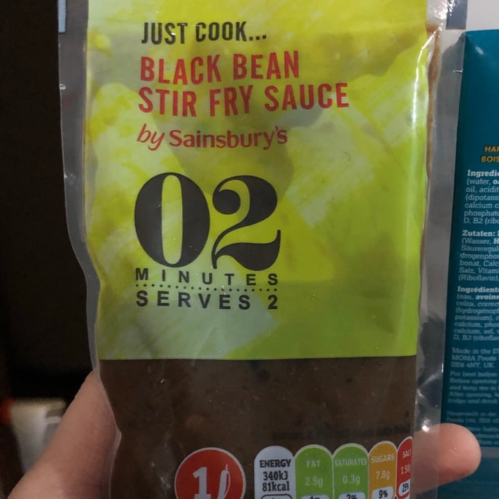Sainsbury's Black Bean Stir Fry Sauce Review abillion