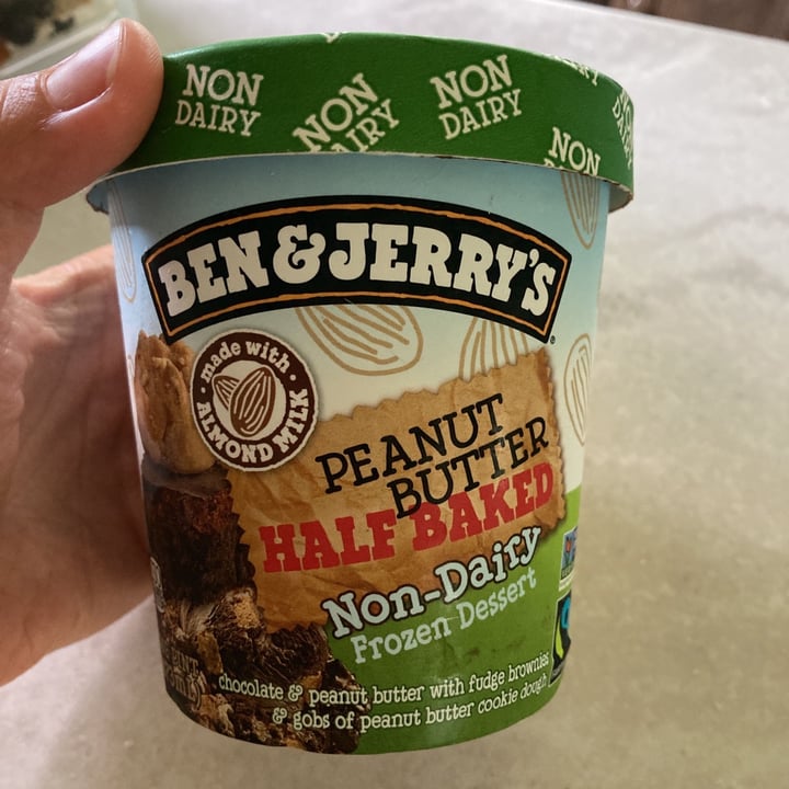 Ben & Jerry's Peanut Butter Half Baked NonDairy Frozen Dessert Review