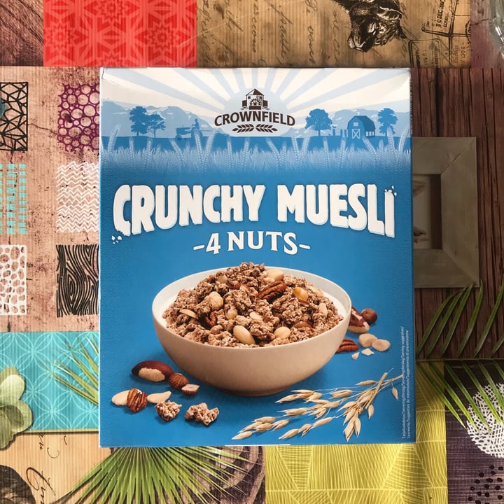 Crownfield Crunchy 4 nuts muesli Review abillion
