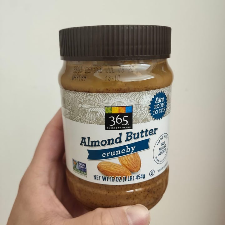 365 Whole Foods Market Almond Butter (Crunchy) Reviews abillion