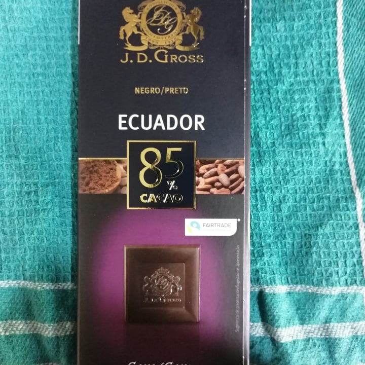 J. D. Gross Chocolate Ecuador 85 Review abillion