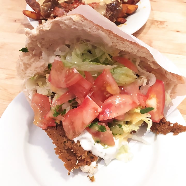 Vöner Bezirk FriedrichshainKreuzberg, Berlin, Germany Vegan doner