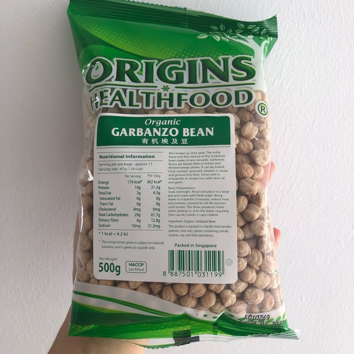 Origins Garbanzo beans Review abillion