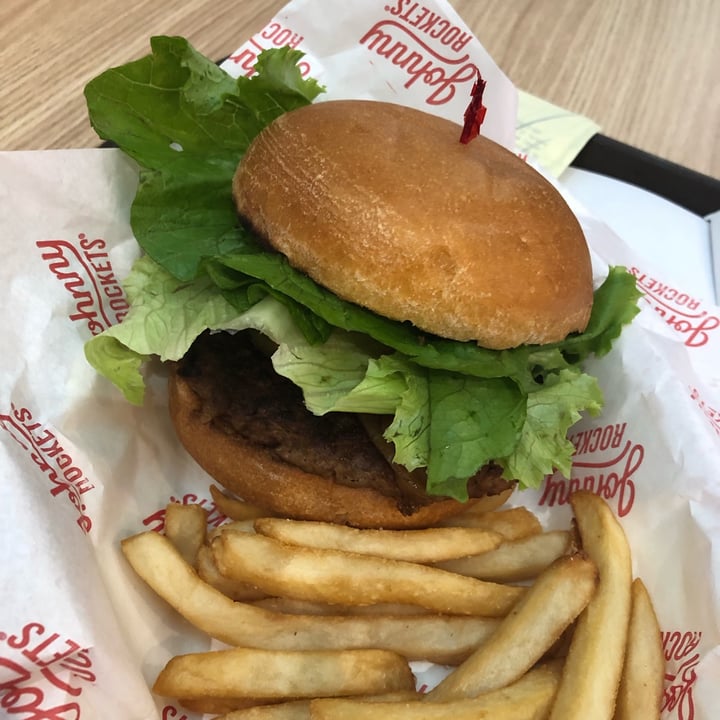 Johnny Rockets Vegan Burger Reviews abillion