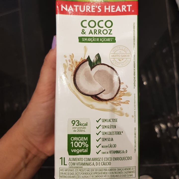 Natures Heart Bebida Vegetal De Arroz E Coco Review Abillion