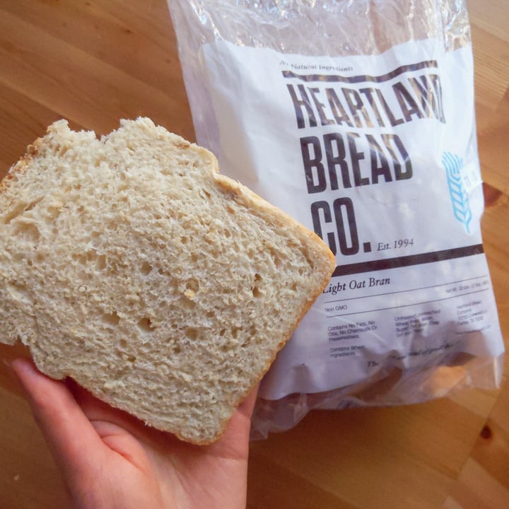Heartland Bread Co. Light Oat Bran Bread Review abillion