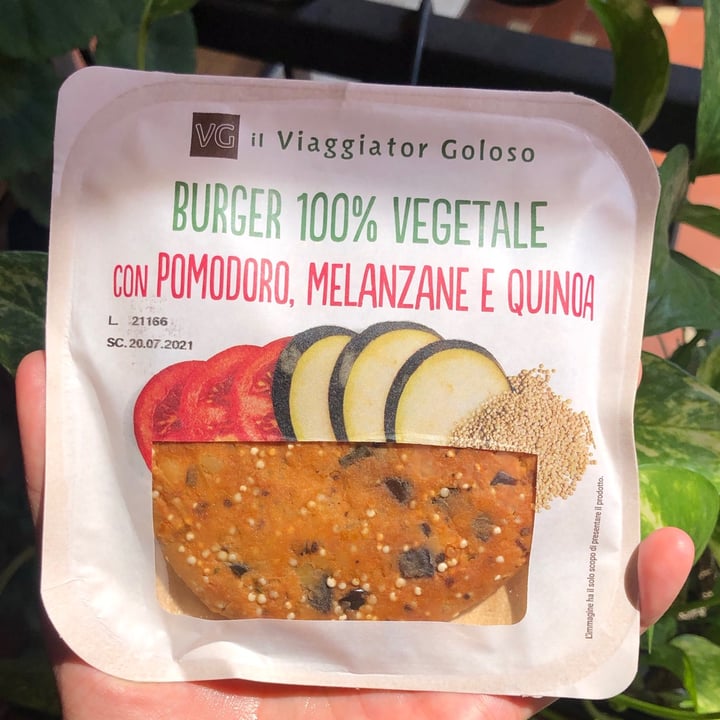 Il Viaggiator Goloso Burger Pomodoro Melanzane e Quinoa Review abillion