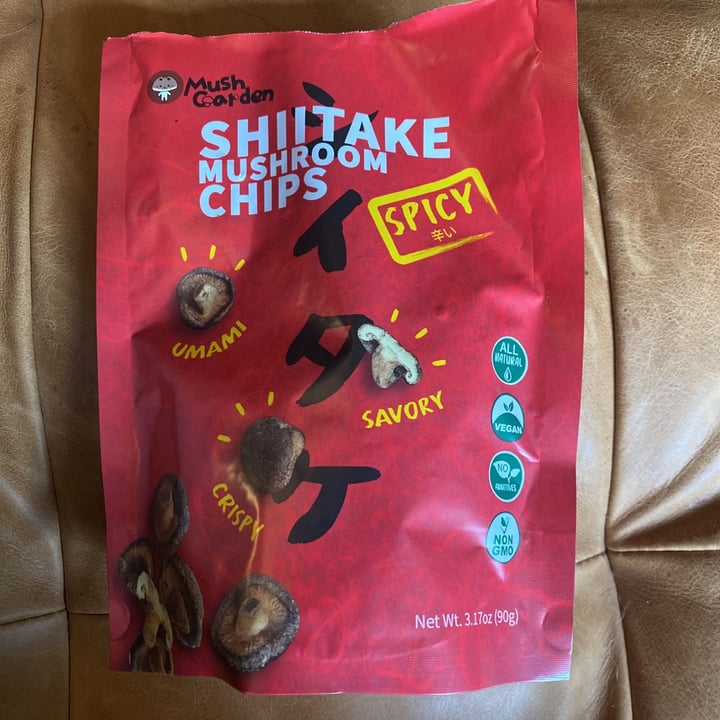 mush garden Shiitake Mushroom Chips Review abillion
