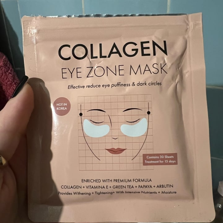 Coony Korean Beauty Lab Collagen Eye Zone Mask Review abillion