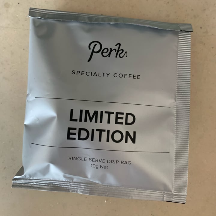 Perk speciality Coffee limited edition drip bag Review abillion