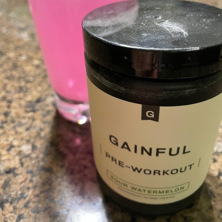 Gainful Sour watermelon preworkout hydration Review abillion
