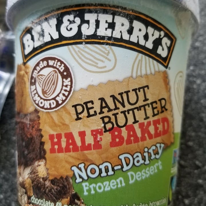 Ben & Jerry's Peanut Butter Half Baked NonDairy Frozen Dessert Review