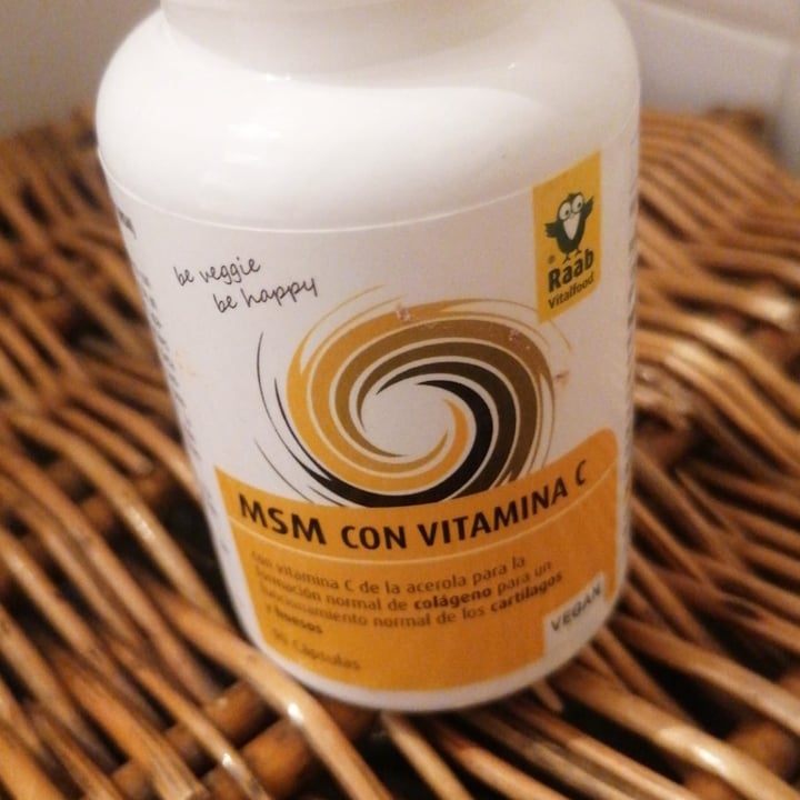 Raab Vitalfood MSM con vitamina C Review abillion