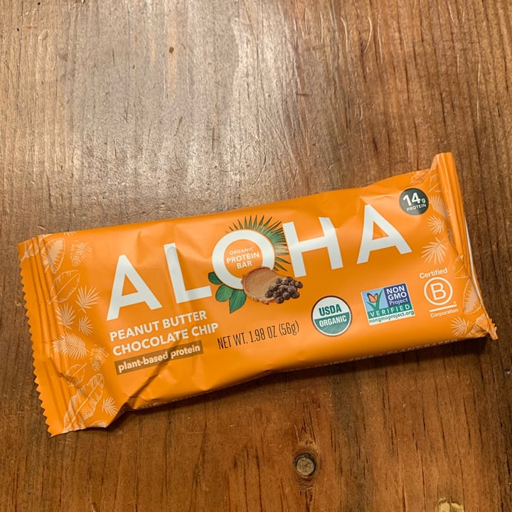 Aloha Aloha Peanut Butter Chocolate Chip Bar Review abillion