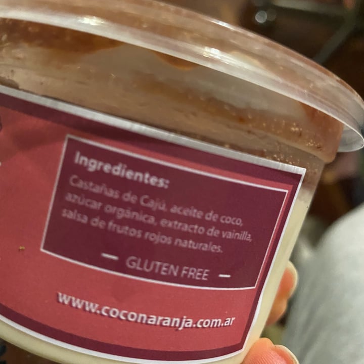 review photo of Coco Naranja Postre Cheesecake shared by @panchiveg on 21 Mar 2022 - review