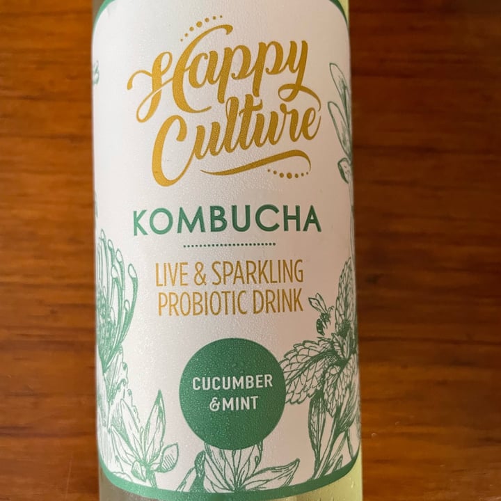 Happy Culture Kombucha Cucumber & Mint Kombucha Review abillion