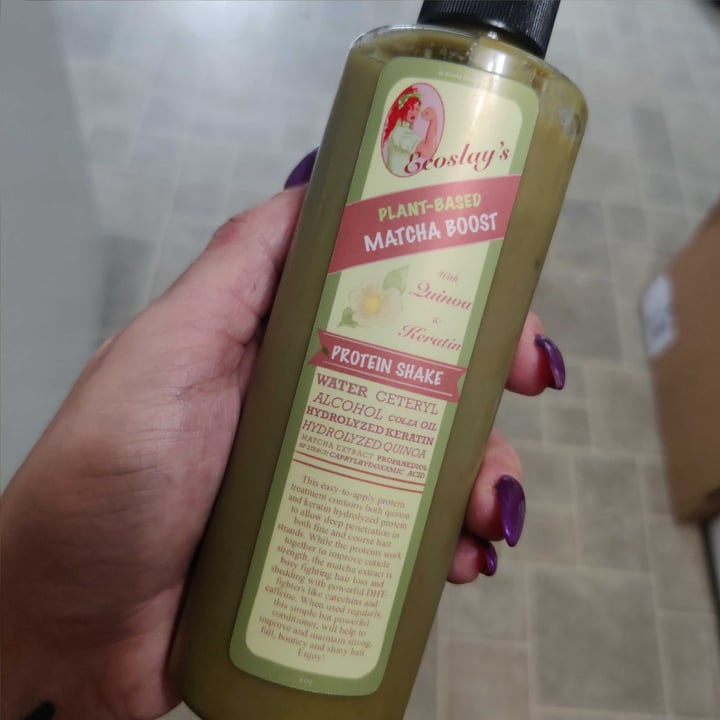 Ecoslay Matcha Boost Protein Shake Reviews abillion