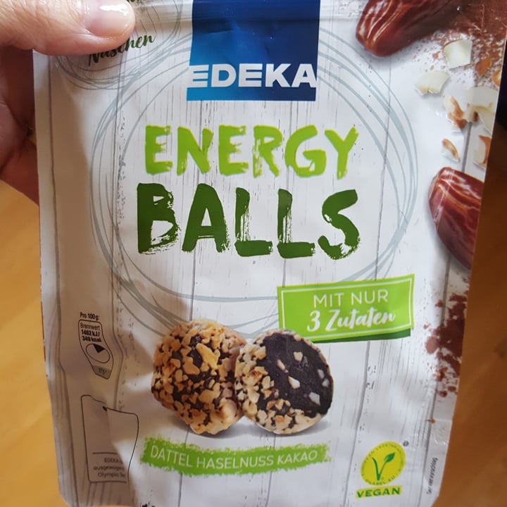 Edeka Energy Balls Dattel Haselnuss Kakao Review abillion