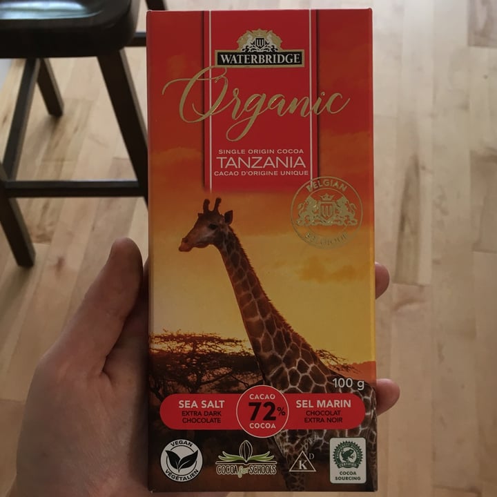 Waterbridge Organic Sea Salt Extra Dark Chocolate Reviews abillion