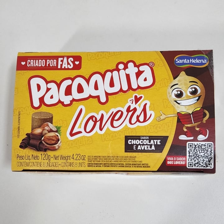 Santa Helena Paçoquita Lovers sabor Chocolate e Avelã Reviews abillion
