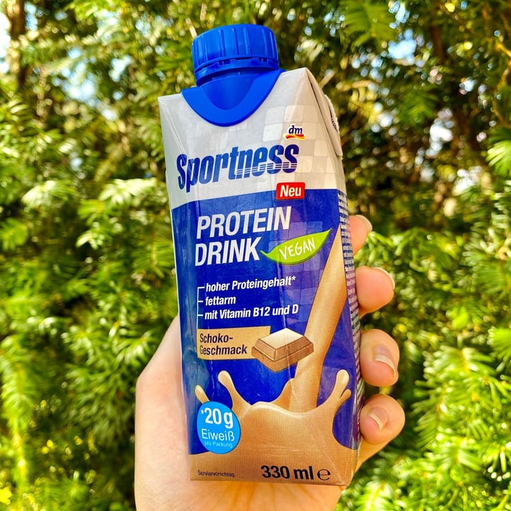 Sportness by dm Protein Drink Schoko Review abillion