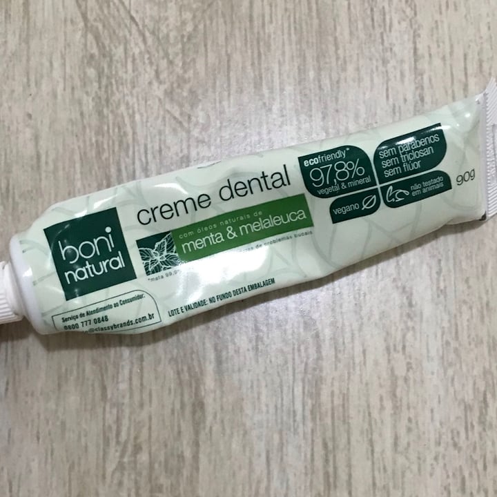 Boni natural Creme Dental Menta & Melaleuca Review abillion