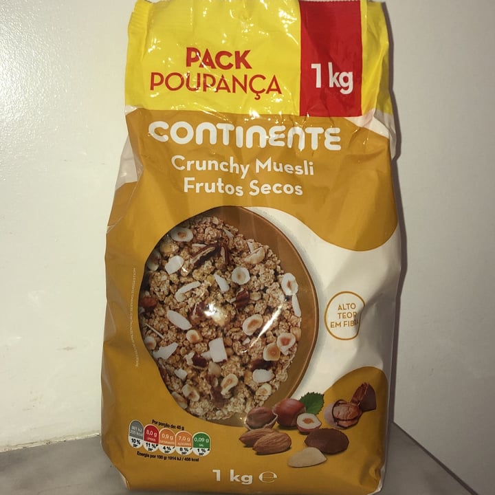 Continente Crunchy Muesli Frutos Secos Review abillion