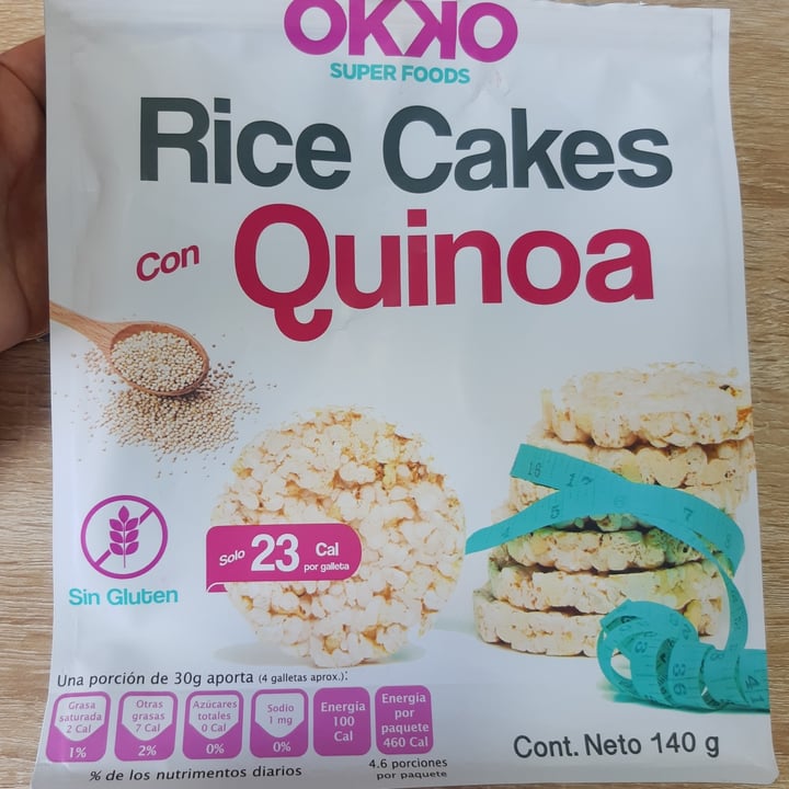 Okko Super Foods Rice Cakes con Quinoa Review abillion