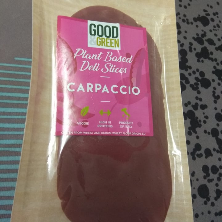 Good & Green Plant Based Deli Slices Carpaccio Reviews abillion