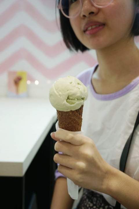 Pandan Gula Melaka Ice Cream