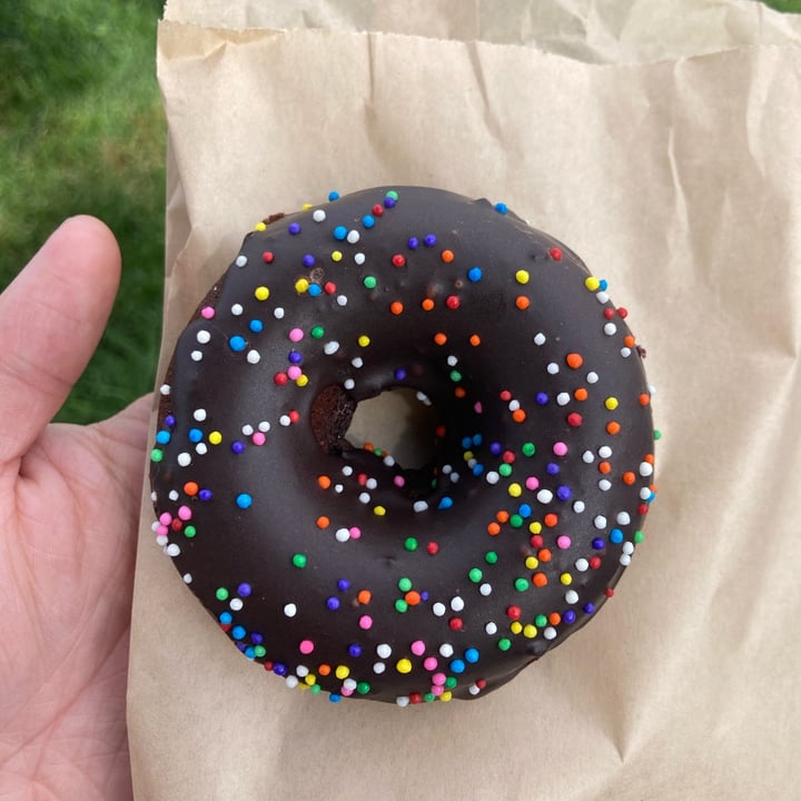 Wild Poppy Bistro Ladysmith, Canada Vegan Chocolate Donut Review abillion