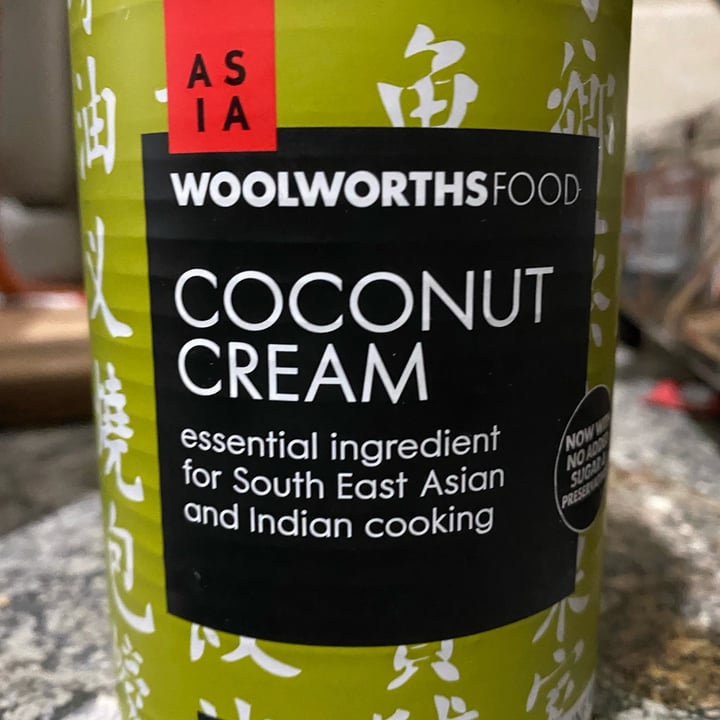 Woolworths Food Coconut cream Review abillion