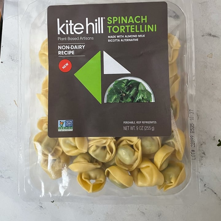Kite Hill Spinach Tortellini With Almond Milk Ricotta Alternative
