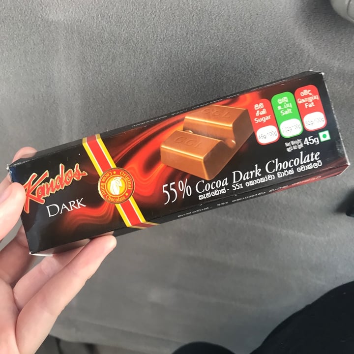 Kandos 55 Cocoa Dark chocolate Reviews abillion